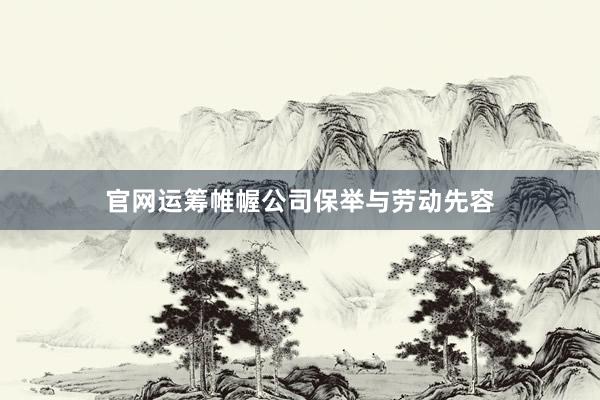 官网运筹帷幄公司保举与劳动先容